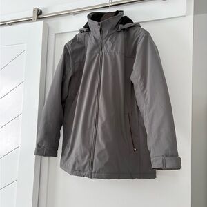 Weatherproof Mens Charcoal Puffer Jacket